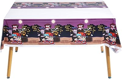 Paquet de 2 décorations de fête d'anniversaire - nappe de table en plastique jetable funkin du vendredi soir - fournitures de fête d'anniversaire pour enfants. DIAYTAR COTE D'IVOIRE est une boutique en ligne généraliste qui propose plus de 300000 références de produits, ce qui en fait l'une des plus grandes plateformes de commerce en ligne de Côte d'Ivoire. Avec une large gamme de produits, les clients peuvent trouver tout ce dont ils ont besoin en un seul endroit. C'est la destination idéale pour les consommateurs ivoiriens qui cherchent à faire des achats pratiques et efficaces.