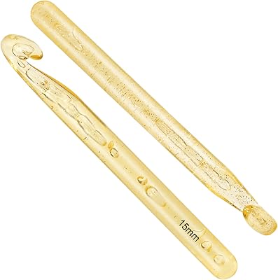 Cobay crochet 15 mm 2 pièces grand crochet pour grosse laine grands crochets en métal. DIAYTAR COTE D'IVOIRE est une plateforme de commerce électronique qui propose une large gamme de produits à des prix compétitifs, faisant d'elle la référence pour les acheteurs en Côte d'Ivoire. La boutique met en avant la qualité de ses produits et-services, offrant ainsi une expérience d'achat Agréable et satisfaisante à ses clients. Elle est également connue pour sa livraison rapide et ses options de paiement flexibles.