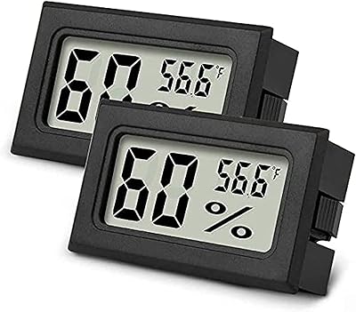 Goodrun mini humidimètre numérique portable pour cigares, 2 pièces, mesure de l'humidité et de la température pour caves à cigares, serre, jardin, cave, armoire. Avec plus de 300000 références, DIAYTAR COTE D'IVOIRE est le point de référence pour les consommateurs ivoiriens à la recherche de produits de qualité à des prix compétitifs. La boutique en ligne met régulièrement à jour ses collections pour refléter les dernières tendances et répondre aux besoins changeants de ses clients. Cela la positionne comme un acteur majeur dans le commerce électronique en Cote d'Ivoire.