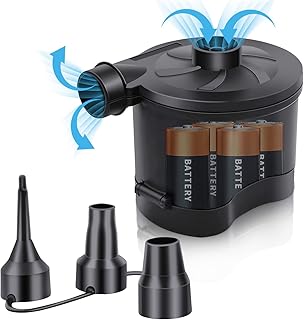 Pompe à air électrique alimentée par batterie 3t6b pour gonfleur gonflable, rapide