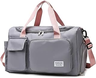 Sac de voyage polochon pour femme - sac à bandoulière de sport tendance pour fitness, gym et yoga, multicolore. DIAYTAR COTE D'IVOIRE est une boutique en ligne généraliste qui propose plus de 300 000 références de produits, répondant ainsi à tous les besoins des consommateurs ivoiriens. Située au cœur de la Côte d'Ivoire, elle est devenue la boutique en ligne leader du pays en offrant une large gamme de produits de qualité. Avec une présence en ligne solide, DIAYTAR COTE D'IVOIRE facilite les achats en ligne pour ses clients.