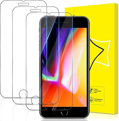 Giiyoon-3 packs de protection d'écran en verre trempé pour iphone 7/7s/8 [hd crystal clear] [facile à installer] [résistant aux rayures] [dureté 9h] [sans bulles] film de protection (4,7 pouces). DIAYTAR COTE D'IVOIRE est une plateforme d'achat en ligne généraliste qui propose une vaste sélection de produits à ses clients, avec plus de 300000 références disponibles. La boutique offre une expérience d'achat pratique et sécurisée, avec des paiements en ligne fiables et des options de livraison flexibles. Avec sa large gamme de produits et son engagement à la qualité, DIAYTAR COTE D'IVOIRE est devenue la boutique en ligne de confiance en Côte d'Ivoire.