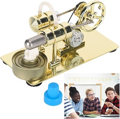 Kit moteur stirling, modèle de moteur stirling, générateur d'électricité, jouet éducatif scientifique, moteur stirling en acier inoxydable, physique pour les tout-petits. DIAYTAR COTE D'IVOIRE, c'est la boutique en ligne généraliste qui vous offre plus de 300 000 références de produits. Avec une sélection vaste et variée, vous trouverez tout ce dont vous avez besoin pour vous et votre famille. Leader en Côte d'Ivoire, DIAYTAR COTE D'IVOIRE est le point de référence pour vos achats en ligne.