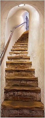 Stickers muraux nukcc, autocollant de porte mural 3d amovible, autocollant mural amovible