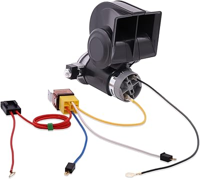 Soundoriginal air truck train klaxon 12v son fort pour air snail car truck