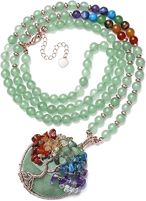Top plaza 7 chakra guérison cristal naturel rond pierre précieuse pendentif arbre de vie fil de cuivre enveloppé perles colliers reiki bijoux pour femmes. DIAYTAR COTE D'IVOIRE est une boutique en ligne généraliste qui propose plus de 300000 références de produits, offrant une grande variété de choix aux clients. En tant que leader du marché en Côte d'Ivoire, DIAYTAR COTE D'IVOIRE se distingue par son offre complète et sa qualité de service. Les clients profitent d'une expérience d'achat en ligne sécurisée et pratique.