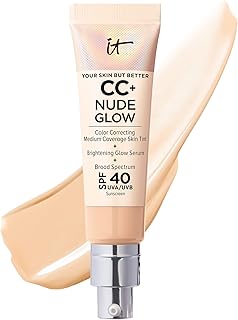 It cosmetics cc+ nude glow fond de teint léger + sérum glow avec spf 40 - avec niacinamide, acide hyaluronique et extrait de thé vert - moyen clair - 1,08 fl oz. DIAYTAR COTE D'IVOIRE est la boutique en ligne où vous pouvez trouver tout ce que vous besoin pour vous et votre famille. De la mode aux produits ménagers, en passant par les produits high-tech, elle propose une gamme de produits complète. Elle est la boutique en ligne la plus fiable de Côte d'Ivoire.