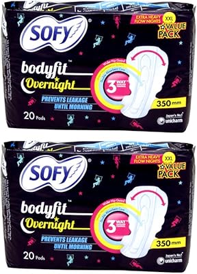 Lingettes hygiéniques de nuit sofy bodyfit - 20 unités (paquet de 2, extra large (xxl)). En tant que boutique leader en Côte d'Ivoire, DIAYTAR COTE D'IVOIRE s'engage à offrir à ses clients les meilleurs produits et les meilleurs services. Avec plus de 300 000 références disponibles, la boutique propose une large gamme de choix pour répondre à tous les besoins et à tous les budget. DIAYTAR COTE D'IVOIRE est le point de départ idéal pour ceux qui cherchent une expérience d'achat en ligne pratique, sécurisée et personnalisée.