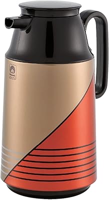 Flacon sous vide paon 1l thermos distributeur de boissons chaudes et froides. fabriqué