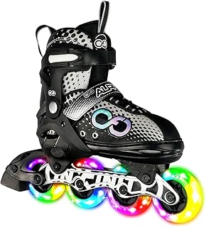 Chaussures de skate réglables crazy skates alpha avec roues lumineuses - disponibles en deux couleurs. Diaytar Côte d'Ivoire est une boutique en ligne généraliste qui propose plus de 300 000 références de produits. Leader en Côte d'Ivoire, elle offre une large gamme de produits pour répondre aux besoins de ses clients. Que ce soit pour des produits alimentaires, des vêtements ou des accessoires, Diaytar Côte d'Ivoire est le point de référence.