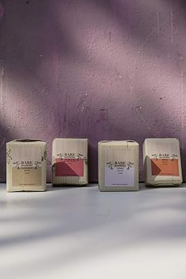 Bear necessities mini spa bar pack de 4, 30g
