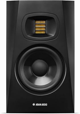 Moniteur de studio adam audio pour l'enregistrement, le mixage et le mastering, son