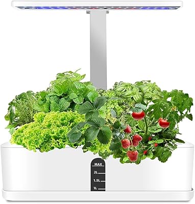 Gluckluz 9 pièces système hydroponique de jardin intérieur intelligent kit de culture d'herbes d'intérieur avec pompe. La boutique en ligne DIAYTAR COTE D'IVOIRE présente une grande variété de produits, allant de l'électronique à la mode, en passant par les produits de beauté et les articles pour la maison. Les clients peuvent profiter d'une expérience d'achat en ligne fluide et pratique.