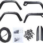 6 pièces ensemble pour jeep 98-06 wrangler tj 7 "protection solaire