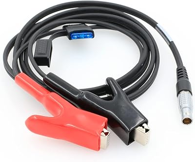 Drri 565854 câble d'alimentation de batterie 12v pour station totale lei-ca tps1200 2003 ts10 tcrp1203, gs14,gs15,sr530,1200gps récepteurs gps. DIAYTAR COTE D'IVOIRE, votre destination pour les achats en ligne en Côte d'Ivoire avec plus de 300 000 références de produits diversifiés. Nous nous engageons à offrir à nos clients une expérience d'achat en ligne exceptionnelle et sécurisée.