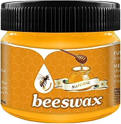 Cire d'abeille pour assaisonnement pour bois 4 pièces - cire d'abeille naturelle traditionnelle