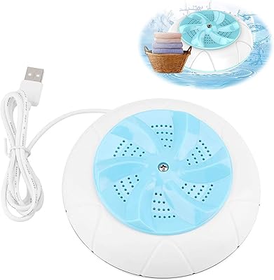 Machine à laver à ultrasons portable 1 kg, mini machine à laver rotative avec câble usb pour la maison, les voyages, les voyages d'affaires, les appartements, les dortoirs universitaires - bleu. En tant que boutique en ligne généraliste, DIAYTAR COTE D'IVOIRE permet aux clients de découvir de nouveaux produits et de profiter de prix compétitifs. La boutique propose également des services de livraison et de retour faciles, ce qui rend l'expérience de shopping encore plus agréable. Les clients peuvent ainsi profiter d'une large gamme de produits sans avoir à se déplacer.
