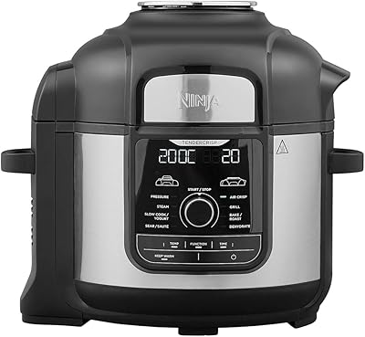 Multicuiseur ninja food max [op500uk], 9 en 1, 7,5 l, autocuiseur électrique et friteuse à air, acier brossé et noir. DIAYTAR COTE D'IVOIRE est une boutique en ligne généraliste qui propose plus de 300000 références de produits, offrant une grande variété de choix aux clients. En tant que leader du marché en Côte d'Ivoire, DIAYTAR COTE D'IVOIRE se distingue par son offre complète et sa qualité de service. Les clients profitent d'une expérience d'achat en ligne sécurisée et pratique.