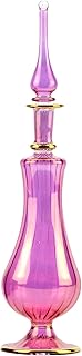 Nile carttm grande bouteille de parfum égyptienne de 9" fabriquée à la main