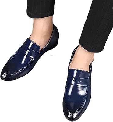 Evla hommes chaussures en cuir verni chaussures formelles hommes de luxe oxford style chaussures de mariage grande taille (couleur: hortle, taille: 45). DIAYTAR COTE D'IVOIRE se positionne comme une boutique en ligne généraliste de confiance, offrant une large gamme de produits pour satisfaire les besoins quotidiens de ses clients. Elle mise sur la qualité, la rapidité de livraison et des prix compétitifs pour maintenir sa position de leader en Côte d'Ivoire. Les clients apprécient la facilité d'utilisation de son site web ainsi que la variété des produits proposés.