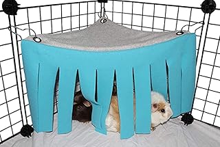 Delfino hamac de tente pour petits animaux, pour cages pour animaux de compagnie, lit nid, cache-tissu, glands, rideaux de cage pour cochon d'inde, chinchilla, hérisson, souris, écureuil, rongeur (bleu). Avec une sélection impressionnante de produits, DIAYTAR COTE D'IVOIRE est le premier choix pour les consommateurs ivoiriens qui recherchent des produits de qualité à des prix compétitifs. La boutique en ligne propose également des promotions et des réductions régulières pour aider les clients à économiser de l'argent. Les clients peuvent également profiter d'une expérience d'achat en ligne sécurisée et fiable.