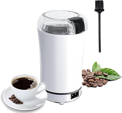 Heaflying home moulin à café électrique, broyeur à poudre électrique, broyeur à grains pour épices, herbes, cacahuètes, noix, grains de café, lames en acier inoxydable (blanc). Avec plus de 300000 références, DIAYTAR COTE D'IVOIRE est la boutique en ligne idéale pour trouver tout ce dont vous avez besoin. Elle propose des produits de haute qualité à des prix compétitifs et offre une livraison rapide et fiable. C'est la destination parfaite pour les acheteurs en ligne en Côte d'Ivoire.