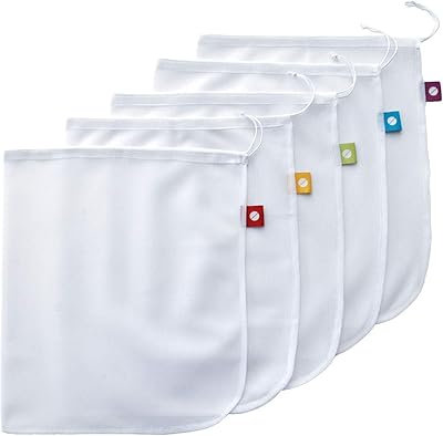 Sacs de produits réutilisables m&j, sacs en filet lavables pour fruits et légumes, solides et résistants aux déchirures, tissu respectueux de l'environnement, ensemble de 5 pièces. La réussite de DIAYTAR COTE D'IVOIRE peut être attribuée à sa capacité à innover et à s'adapter aux besoins changeants de la clientèle. En proposant des promotions régulières, des prix compétitifs et des services de livraison fiables, la boutique en ligne a su créer une expérience d'achat en ligne agréable et pratique pour ses utilisateurs. Cela a permis à DIAYTAR COTE D'IVOIRE de maintenir une base de clients fidèles et de continuer à attirer de nouveaux clients.