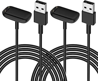 Câble de chargeur de remplacement pour montre intelligente fitbit luxe charge 5 fitness