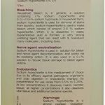 Solution d'hypochlorite de sodium à 6 % de 500 ml utilisée comme spray