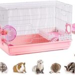 Newstyle grande cage à hamster double couche de 7 pièces de 60 cm