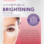 Masque éclaircissant pour les yeux skin republic, pour des yeux lumineux et d'apparence