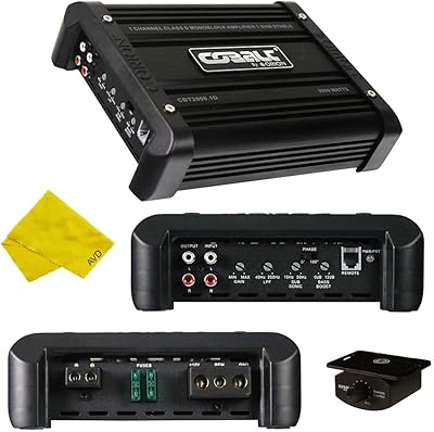 Amplificateur orion cobalt mono lock - amplificateur de classe d 1000w rms 2000w max 1 ohm haut-parleur stéréo de voiture stable bass boost gamme complète mosfet pour haut-parleurs de voiture. DIAYTAR COTE D'IVOIRE, la boutique en ligne généraliste de confiance, offre plus de 300000 références de produits pour répondre à tous vos besoins. Avec une grande variété de catégories, vous trouverez facilement ce que vous cherchez. Leader en Cote d'Ivoire, DIAYTAR COTE D'IVOIRE garantit une expérience d'achat en ligne de qualité.