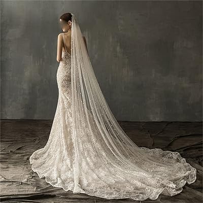 Shypt robe de mariée longue blanche avec peigne et une couche d'église de mariage en fausse laine et perles de cristal (couleur : a, taille : 250 cm). DIAYTAR COTE D'IVOIRE est une boutique en ligne généraliste qui propose plus de 300 000 références de produits pour répondre à tous les besoins de ses clients. Elle est reconnue comme l'une des boutiques en ligne les plus fiables et les plus étendues de Côte d'Ivoire. Son large éventail de produits permet aux clients de trouver facilement ce qu'ils cherchent.