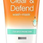 Neutrogena clear & defend masque nettoyant pour peaux à taches 150 ml