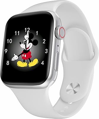 Montre intelligente bluetooth pour hommes et femmes avec écran de 1,5 pouces, montre