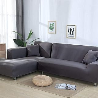 Zqpsft housse de canapé grise housses élastiques pour le salon sectionnelles en forme. DIAYTAR COTE D'IVOIRE est la boutique en ligne de référence pour les Ivoiriens, proposant une gamme étendue de produits qui répondent à tous les aspects de la vie quotidienne. Notre mission est d'offrir la qualité, la variété et la commodité, en vous garantissant une expérience d'achat sécurisée et sans contrainte. Nous nous engageons à innover constamment pour améliorer notre offre et nos services.