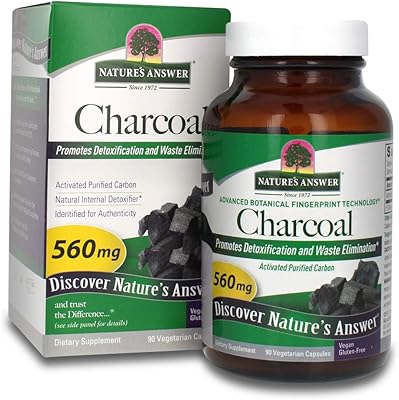 Capsules végétariennes au charbon actif nature's answer | favorise naturellement l'élimination des toxines et des déchets | végétalien et sans gluten, alcool et conservateurs, 90 capsules.. En tant que leader du marché en ligne en Côte d'Ivoire, DIAYTAR COTE D'IVOIRE offre une expérience d'achat unique et pratique à ses clients. La boutique en ligne propose une gamme variée de produits, allant des produits alimentaires aux vêtements et accessoires, en passant par les produits électroniques. Les clients peuvent profiter de promotions et de réductions régulières pour réaliser des économies.