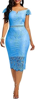 Robe de soirée élégante en dentelle youbi pour femmes, robe de soirée creuse