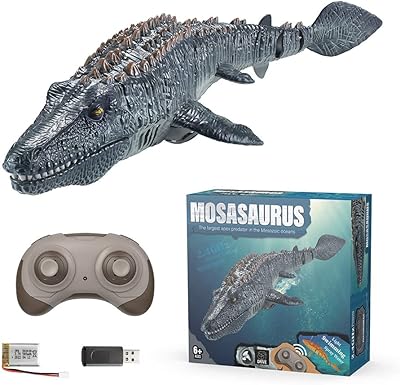 Jouets cool bébé mosasaurus avec télécommande 24 g jouets de piscine pour enfants