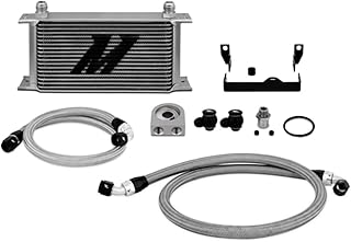 Refroidisseur d'huile mishimoto mmoc-wrx-06 compatible avec subaru wrx/sti 2001-2007 argent
