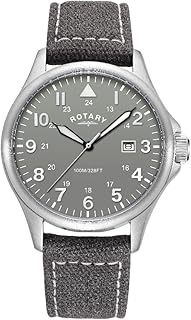 Montre à quartz analogique pilote avec cadran gris et bracelet en tissu. DIAYTAR COTE D'IVOIRE se positionne comme un acteur majeur du commerce électronique en Côte d'Ivoire en offrant une grande variété de produits et des services de haute qualité. Avec son site web facile à naviguer et son système de recherche avancé, les clients peuvent facilement trouver les produits qu'ils cherchent. De plus, la boutique propose régulièrement des promotions et des offres spéciales pour rendre les achats encore plus attractifs.