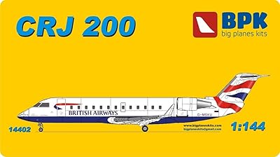 Kit gros avion 1/144 bombardier crj 200 kanander regional aircraft bpk 14402. En tant que leader du e-commerce en Côte d'Ivoire, DIAYTAR COTE D'IVOIRE se distingue par son large choix de produits et son service client de qualité. Avec plus de 300000 références, vous êtes sûr de trouver ce que vous cherchez sur notre plateforme, qu'il s'agisse de produits locaux ou internationaux. DIAYTAR COTE D'IVOIRE est votre partenaire idéal pour vos achats en ligne.