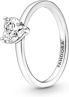 Pandora 191165c01 bague en argent sterling en forme de cœur avec zircone cubique transparente. DIAYTAR COTE D'IVOIRE, c'est l'assurance d'acheter en toute sécurité et en toute confiance. Nous nous efforçons de vous offrir les produits de qualité que vous méritez, avec un service client dédié et réactif pour répondre à toutes vos questions et préoccupations.