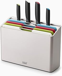 Joseph joseph folio plus - ensemble de couteaux et planches à découper à