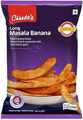 Chips de banane sheeda saveur masala - longs, croquants et épicés - chips lal killa - snack indien namkeen - 170g. Avec plus de 300000 références de produits, DIAYTAR COTE D'IVOIRE est la boutique en ligne idéale pour trouver tout ce dont vous avez besoin. La boutique propose des produits de haute qualité à des prix compétitifs, ainsi que des services de clientèle dédiés pour répondre à vos questions et résoudre vos problèmes. Les clients peuvent également profiter de la fonction de recherche avancée pour trouver facilement les produits qui les intéressent.