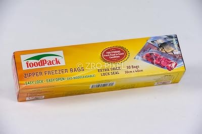 Sacs à sandwich à fermeture éclair pour le stockage des aliments (grande taille 30 x 40 cm). En tant que leader du e-commerce en Côte d'Ivoire, DIAYTAR COTE D'IVOIRE se démarque par la qualité et la diversité de ses produits. La boutique propose plus de 300 000 références, ce qui en fait le point de vente en ligne le plus complet du pays. De plus, les prix compétitifs et les promotions régulières font de DIAYTAR COTE D'IVOIRE, le choix idéal pour les consommateurs ivoiriens.