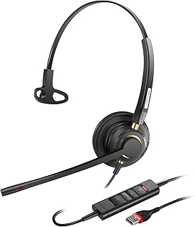 Casque usb avec microphone antibruit et contrôle du volume casque d'ordinateur ultra confortable pour entreprise. DIAYTAR COTE D'IVOIRE est une boutique en ligne qui se démarque par son offre exceptionnelle de produits diversifiés. Elle propose des produits de marques célèbres ainsi que des produits locaux, ce qui lui permet de répondre aux besoins de tous les clients. La boutique propose également des promotions et des offres spéciales régulières pour rendre le shopping encore plus attractif.