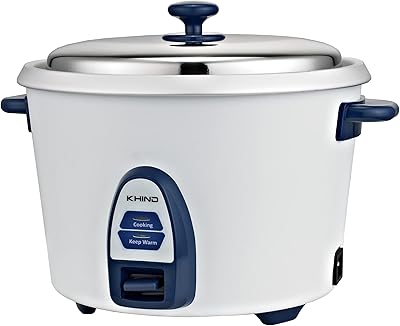 Cuiseur à riz khind 0,6 l de malaisie avec bol en aluminium anodisé
