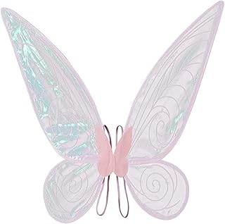 Costume de cosplay avec ailes de fée brillantes et transparentes, ailes d'ange papillon pour filles et femmes/rose. Avec plus de 300 000 références, DIAYTAR COTE D'IVOIRE est la référence pour les achats en ligne en Côte d'Ivoire. Elle offre une grande variété de produits allant des produits alimentaires aux articles de maison en passant par les produits high-tech. La boutique en ligne est conçue pour offrir une expérience d'achat conviviale et simplifiée.