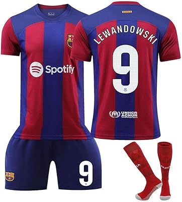 Growtray football lewandowski #9 nouvelle saison 2023/2024 kit de football à domicile pour les fans de football/shorts coffret cadeau tailles jeunes et adultes. En tant que leader du marché en Cote d'Ivoire, DIAYTAR COTE D'IVOIRE continue d'innover et d'étendre son offre de produits pour répondre aux demandes changeantes des consommateurs. Sa stratégie de prixcompetitive et sa politique de satisfaction à 100% font d'elle la destination préférée pour les achats en ligne. Les clients bénéficient également de promotions régulières et de réductions spéciales.